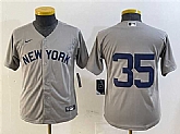 Women's New York Yankees #35 Clay Holmes Gray Cool Base Stitched Jersey,baseball caps,new era cap wholesale,wholesale hats